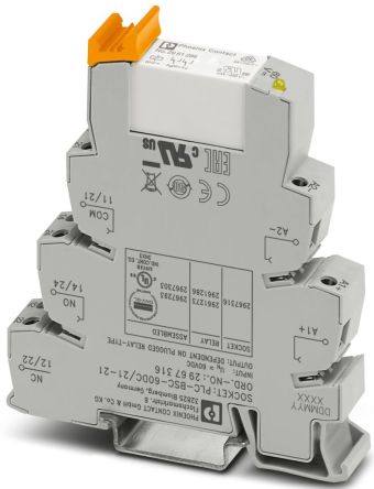 Phoenix Contact PLC-RSC Series Relay, 60 V dc [2967303]; 129-464