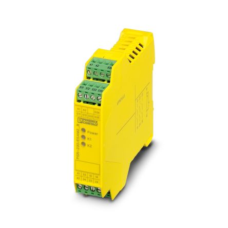 Phoenix Contact Safety Relay 230V ac, Single Channel [2901431]; 129-526