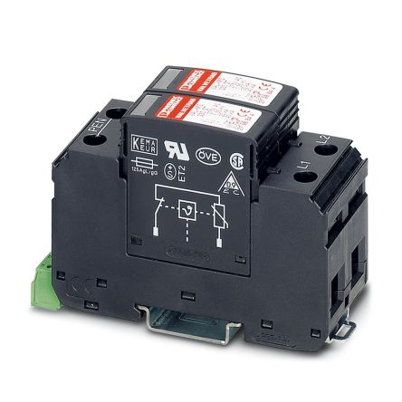 Phoenix Contact 1 Phase Surge Arrester, DIN Rail Mount [2800102]; 129-562