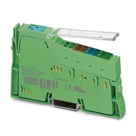 Phoenix Contact IB IL Series Digital Input Terminal for Use with Inline Station, Digital, 24 V dc [2861221]; 129-622