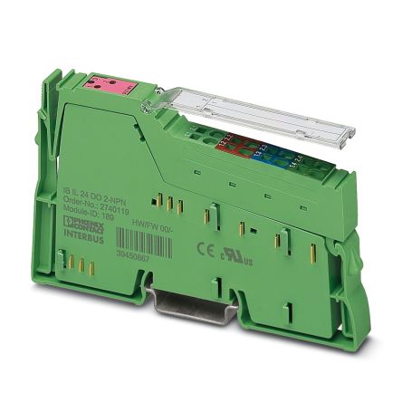 Phoenix Contact IB IL Series Digital Output Module for Use with Inline Station, Digital, 24 V dc [2861496]; 129-626