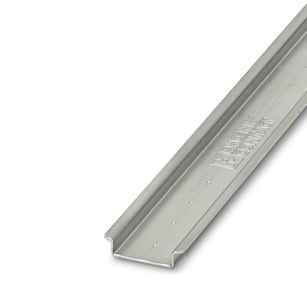 Phoenix Contact Steel Unperforated DIN Rail, 250mm x 35mm x 8mm [1207647]; 129-652