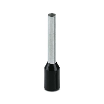 Phoenix Contact, AI Insulated Ferrule, 1.7mm Pin Diameter, Black [1200310]; 129-655