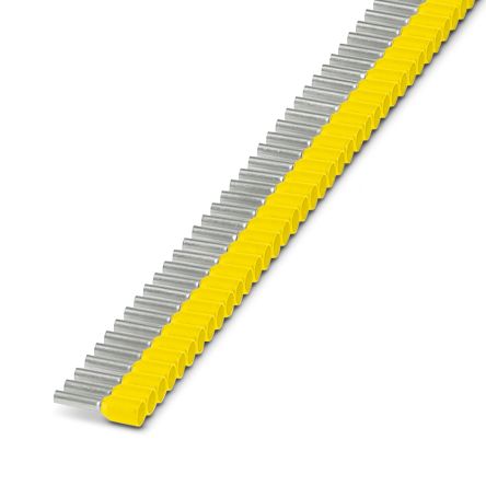 Phoenix Contact, AI Insulated Ferrule, 14mm Pin Length, 1.5mm Pin Diameter, Yellow [1212782]; 129-663