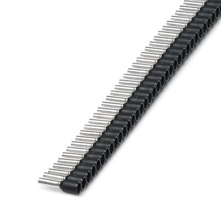Phoenix Contact, AI Insulated Ferrule, 14mm Pin Length, 1.8mm Pin Diameter, Black [1200107]; 129-664