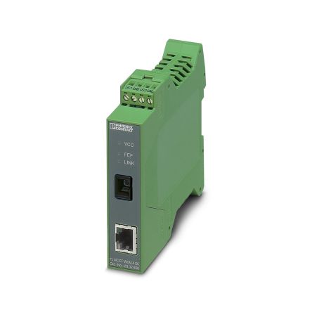 Phoenix Contact FL Series Fibre Optic Converter, 18 → 30V dc Supply [2902658]; 129-677