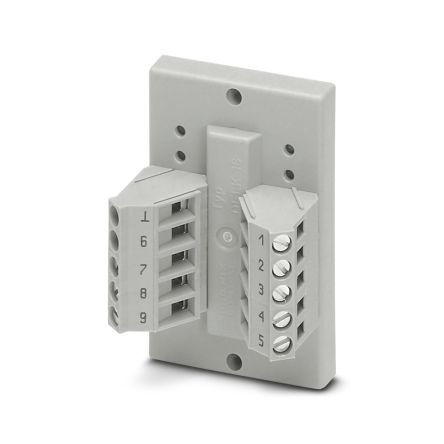 Phoenix Contact VARIOFACE Series 9-Contact Female Interface Module, D-sub Connector, Rear Mount, 2.5A [2287135]; 129-712