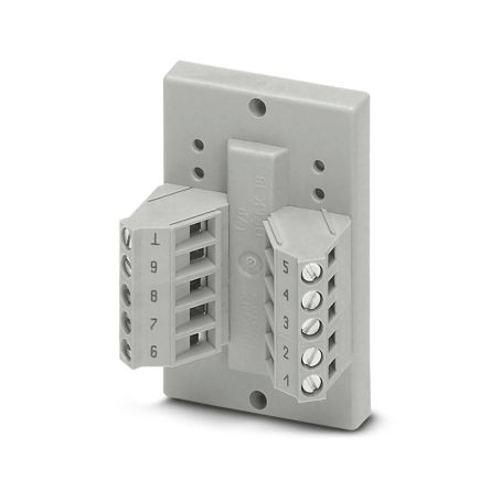 Phoenix Contact VARIOFACE Series 9-Contact Female Interface Module, D-sub Connector, Rear Mount, 2.5A [2283870]; 129-714