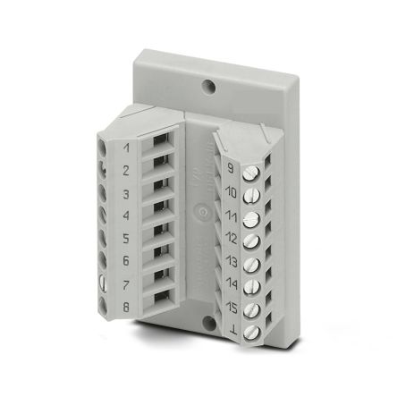 Phoenix Contact VARIOFACE Series 15-Contact Female Interface Module, D-sub Connector, Rear Mount, 2.5A [2280297]; 129-717