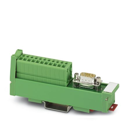 Phoenix Contact VARIOFACE SLIM LINE Series 9-Contact Female Interface Module, D-sub Connector, DIN Rail Mount, 2.5A [2959573]; 129-720