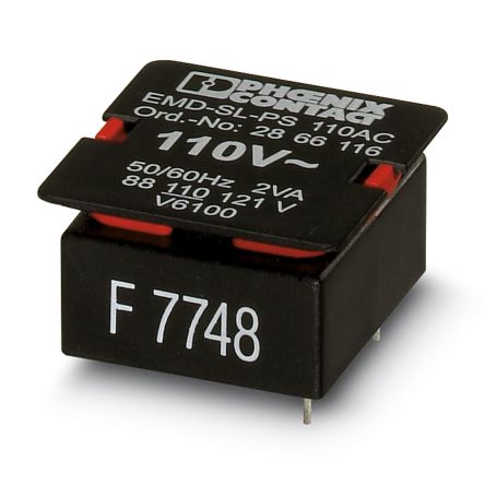 Phoenix Contact Monitoring Relay, 88 → 120V ac, Plug In [2866116]; 129-770