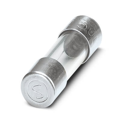 Phoenix Contact 2A T Cartridge Fuse, 5 x 20mm [1212685]; 129-796