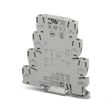 Phoenix Contact PLC Series Solid State Relay, 3 A Load, DIN Rail Mount [2980610]; 129-844