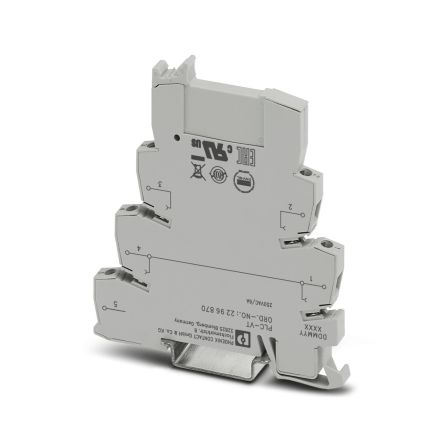 Phoenix Contact PLC Series Grey, 2.5mm², Screw Termination [2296870]; 130-006