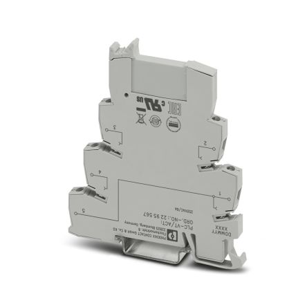 Phoenix Contact PLC Series Grey, 4mm², Screw Termination [2295567]; 130-008