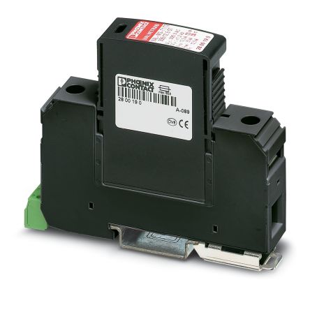 Phoenix Contact 1 Phase Surge Arrester, DIN Rail Mount [2801042]; 130-082