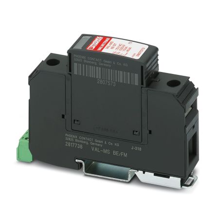 Phoenix Contact 1 Phase Surge Arrester, DIN Rail Mount [2868033]; 130-105