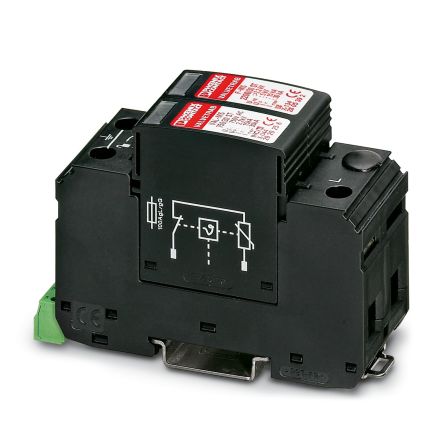 Phoenix Contact 1 Phase Surge Arrester, DIN Rail Mount [2805402]; 130-107