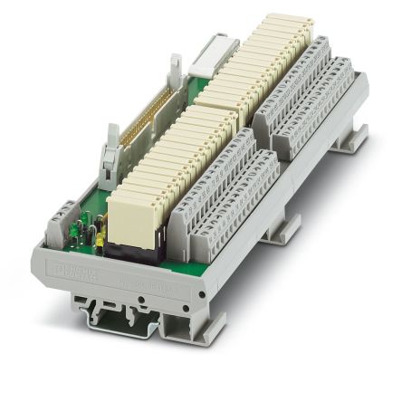 Phoenix Contact UMK-32 RM/MR-G24/1/PLC Series 32-Contact Female Interface Module, D-sub Connector, DIN Rail Mount, 3A [2979472]; 130-174