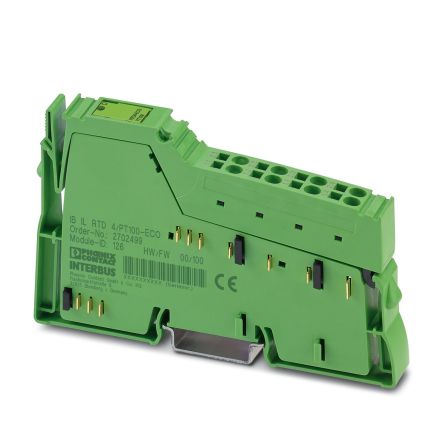 Phoenix Contact IB IL Series Temperature Module for Use with Inline Station, Analog RTD, 24 V dc [2702499]; 130-217