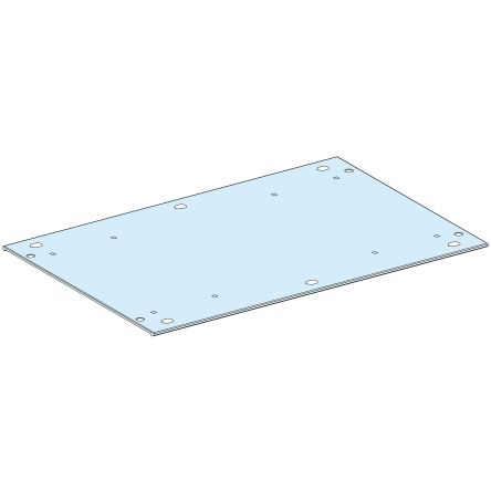 Schneider Electric PrismaSeT P Series Sheet Steel Roof Plate for Use with PrismaSeT P Enclosure, 400 x 650mm [LVS08436]; 130-516
