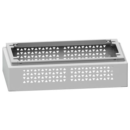 Schneider Electric PanelSeT Series Plinth for Use with Enclosures, 1250 x 420 x 200mm [NSYZZ2124VHD]; 130-532