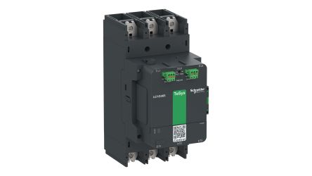 Schneider Electric TeSys Giga TeSyS G Contactor, 48 → 130 V ac/dc Coil, 3-Pole, 385 A, 200 kW, 3NO, 1 kV ac [LC1G265EHEA]; 130-714