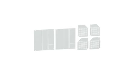 Schneider Electric PrismaSeT P Series Cover for Use with PrismaSeT P Framework, 300 x 306mm [LVS04842]; 130-829