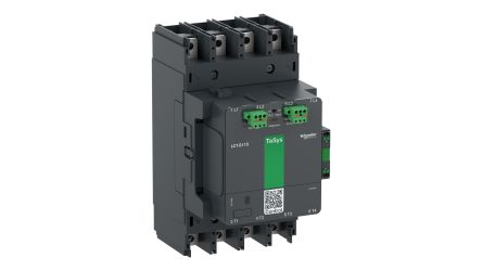 Schneider Electric TeSys Giga TeSyS G Contactor, 24 → 48 V ac/dc Coil, 4-Pole, 305 A, 4NO, 1 kV ac [LC1G1854BEEA]; 130-843