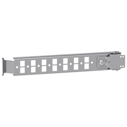 Schneider Electric PanelSeT Series Steel Mounting Rail for Use with Wall Mounting Enclosure, 250mm [NSYSUCR250WM]; 130-905
