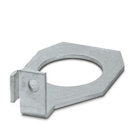 Phoenix Contact 2905 Series Zinc Bracket for Use with FLT-ISG-100-EX Isolating Spark Gap, 111 x 70mm [2905765]; 131-099