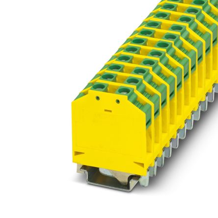 Phoenix Contact 709725 OTTA Series Green, Yellow, 0.1 → 6mm², Bolt Termination [709725]; 131-155