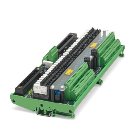 Phoenix Contact UM-2KS50/32R/SI/J/ADV551/YCS Series 32-Contact Female Interface Module, D-sub Connector, DIN Rail [2908400]; 131-158