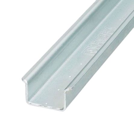 Phoenix Contact Steel Unperforated DIN Rail, 2000mm x 35mm x 2000mm [1201701]; 131-294