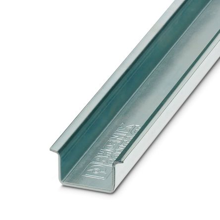 Phoenix Contact Steel Unperforated DIN Rail, 2000mm x 35mm x 2000mm [1204135]; 131-295