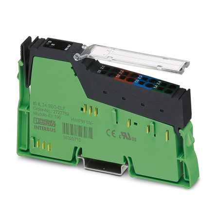 Phoenix Contact IB IL Series Segment Terminal Block for Use with Inline Station, 24 V dc [2701163]; 131-408