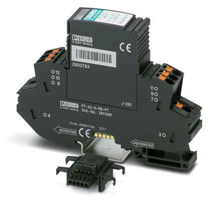 Phoenix Contact Surge Protector, DIN Rail Mount [2801286]; 131-449