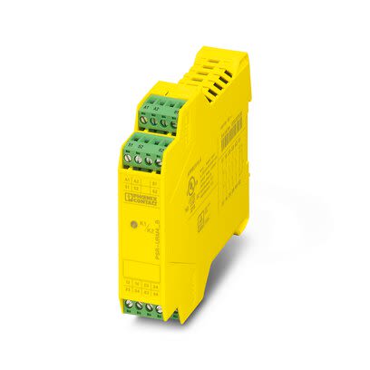 Phoenix Contact Safety Relay 42 → 230V ac/dc, Single/Dual-Channel 2 Safety Contacts [2702925]; 131-499