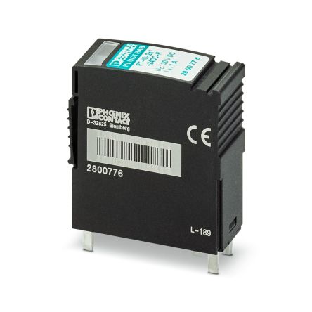 Phoenix Contact, PT Surge Protection Plug 24 VDC Maximum Voltage Rating [2800776]; 131-642
