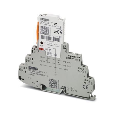 Phoenix Contact Surge Protector, DIN Rail Mount [1027584]; 131-807