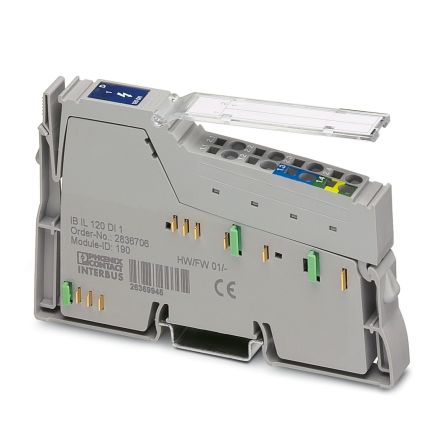 Phoenix Contact IB IL Series Digital Input Terminal for Use with Inline Station, Digital, 7.5/120 V ac/dc [2861917]; 131-888