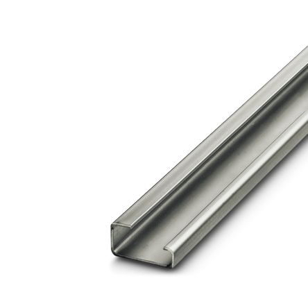 Phoenix Contact Steel Unperforated DIN Rail, 2000mm x 32mm x 2000mm [1201345]; 131-897