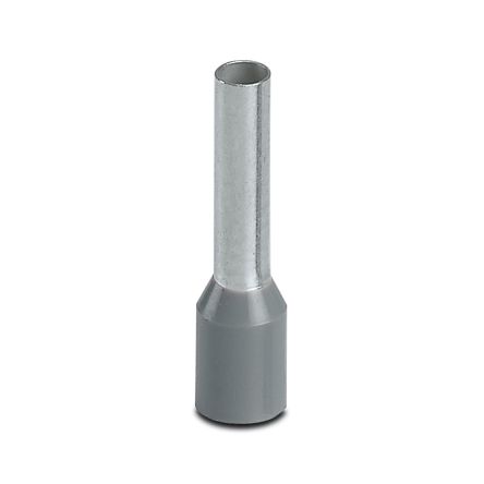 Phoenix Contact, AI Insulated Ferrule, 19mm Pin Length, 2.8mm Pin Diameter, Grey [1200307]; 131-982