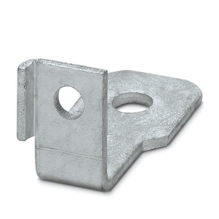 Phoenix Contact 2905 Series Zinc Bracket for Use with FLT-ISG-100-EX Isolating Spark Gap, 86 x 40mm [2905581]; 131-988