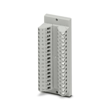 Phoenix Contact VARIOFACE Series 34-Contact Female Interface Module, FLK, IDC Connector, Rear Mount, 1A [2280268]; 132-004