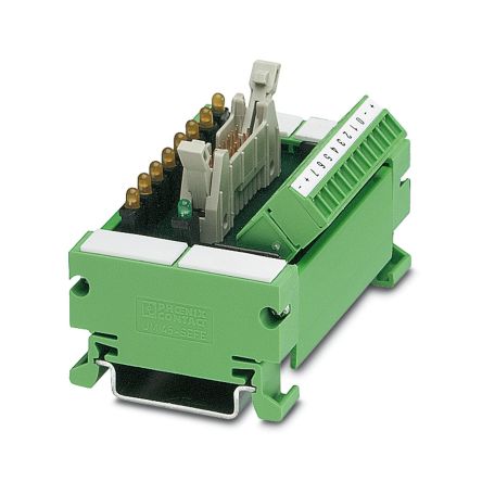 Phoenix Contact VARIOFACE Series 14-Contact Female Interface Module, FLK, IDC Connector, DIN Rail Mount, 1A [2968195]; 132-007