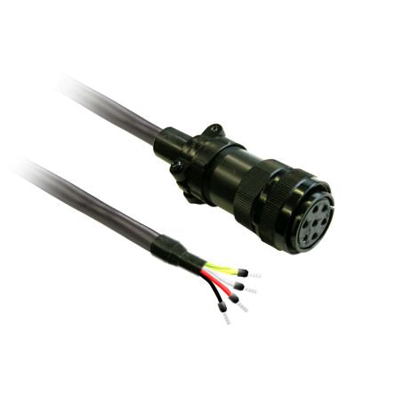 Schneider Electric Lexium Series Power Cable for Use with BCH16, LXM16D, 20m Length [VW3M5A21R20]; 132-073