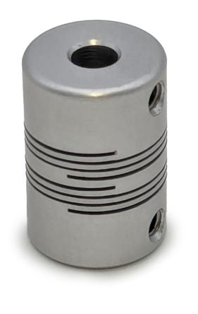 RS PRO Beam Coupling, 25.4mm Outside Diameter, 10mm Bore, 31.8mm Length Flexible Beam Coupling [0]; 132-162