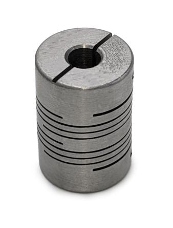 RS PRO Beam Coupling, 20mm Outside Diameter, 6mm Bore, 28mm Length Flexible Beam Coupling [0]; 132-163