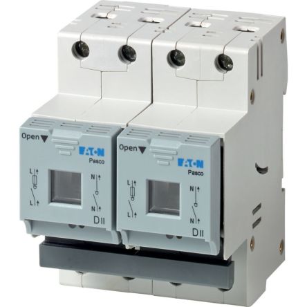 Eaton Fuse Switch Disconnector, 2 Pole, 25A Max Current, 25A Fuse Current [1713616 LPC25/2]; 132-465